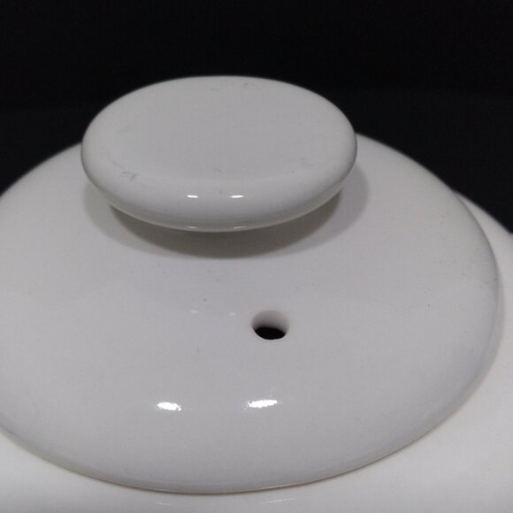 Tea for Two le the pour deux teapot, red white black teapot, made in Japan - Picture 7 of 10